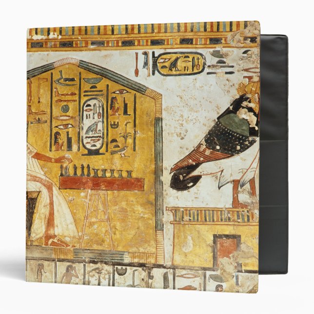 Nefertari playing senet binder (Front/Inside)