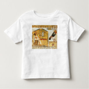 Nefertari playing senet toddler t-shirt