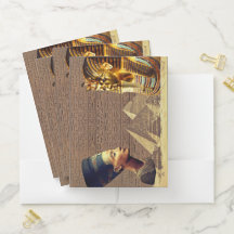 Nefertiti and Tutankhamun Ancient Royalty