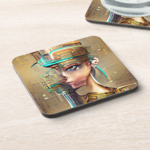 Nefertiti Beverage Coaster