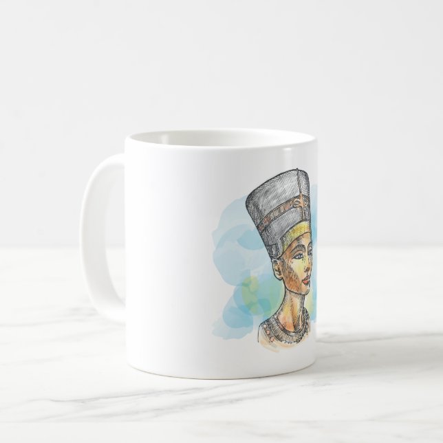 Nefertiti Coffee Mug (Front Left)