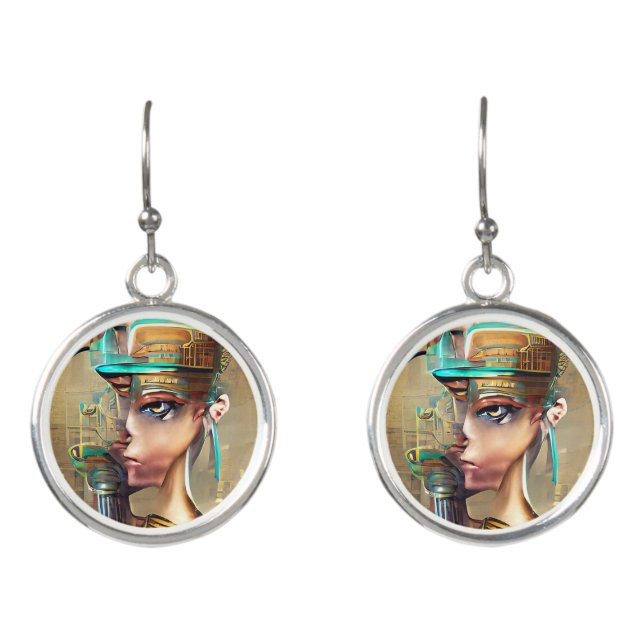 Nefertiti Earrings (Front)