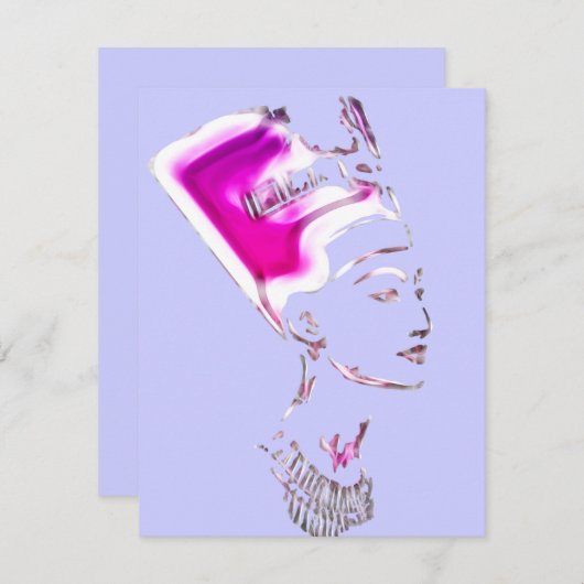 Nefertiti 'Egyptian Goddess' Design (Front/Back)