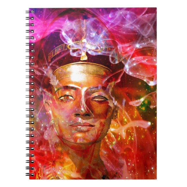 Nefertiti Egyptian queen Notebook (Front)