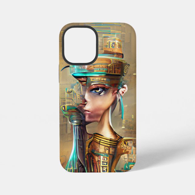 Nefertiti  iphone case (Back)