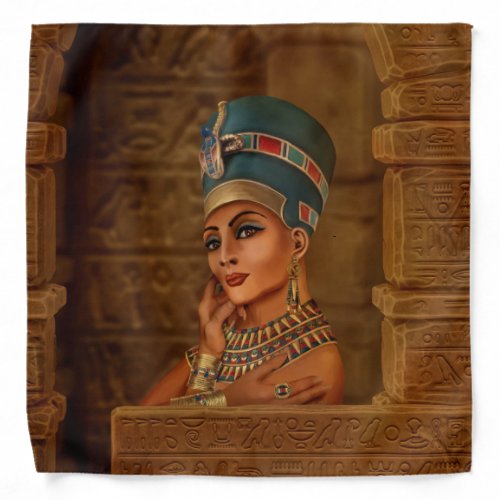 Nefertiti _ Neferneferuaten the Egyptian Queen Bandana