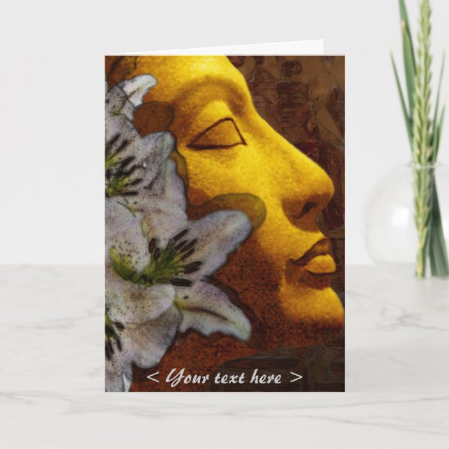 nefertiti purity and beauty (card) card (Front)