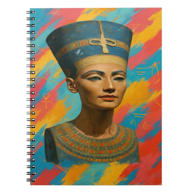 Nefertiti Queen Notebook (Front)