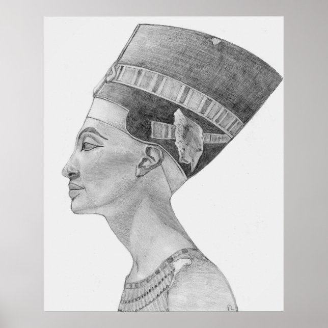 nefertiti study poster (Front)