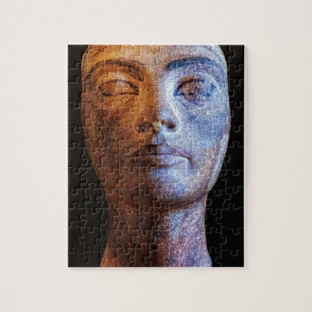 Nefertiti Unfinished Jigsaw Puzzle (Vertical)