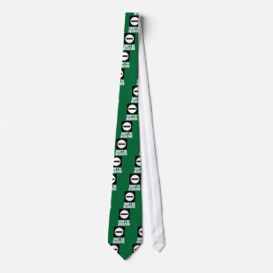 Negative 2 White Neck Tie