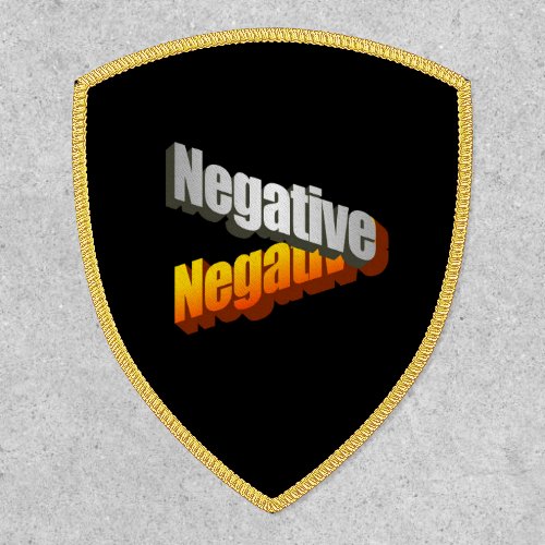 Negative 3 patch