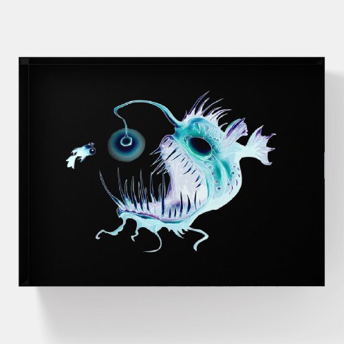 Negative Angler Fish Paperweight