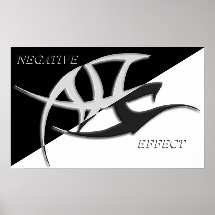 Negative Effect (take 2) Posters