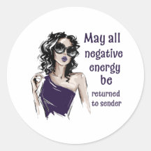 Negative Energy be returned to sender
