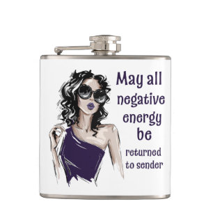 Negative Energy be returned to sender Flask