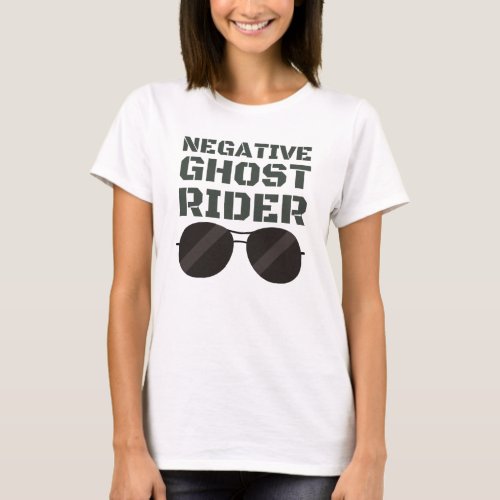 Negative Ghost Rider The Pattern is Full T_Shirt