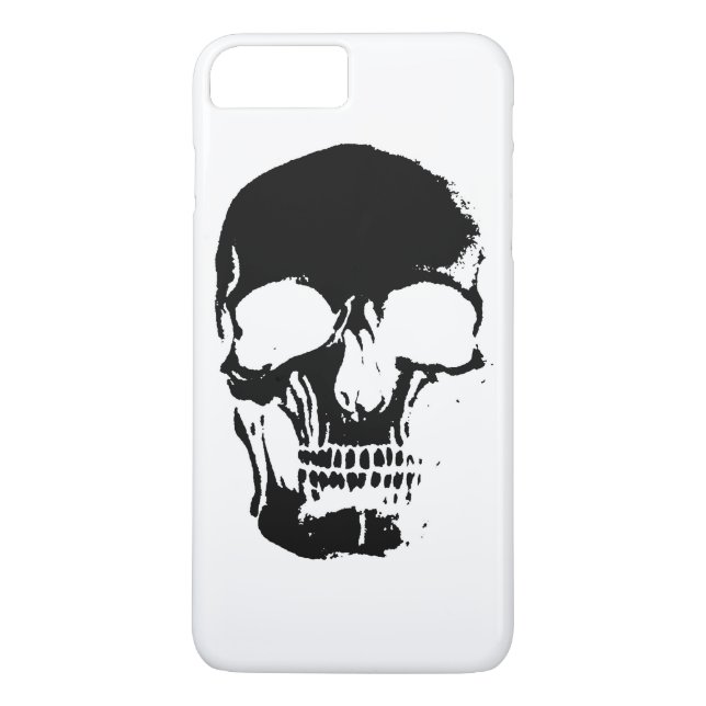 Negative Skull Case-Mate iPhone Case (Back)