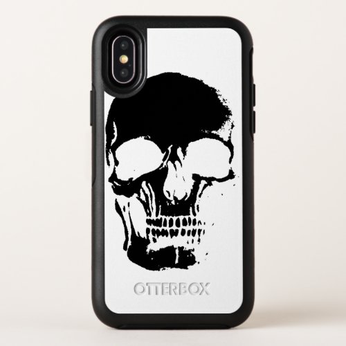 Negative Skull OtterBox Symmetry iPhone XS Case