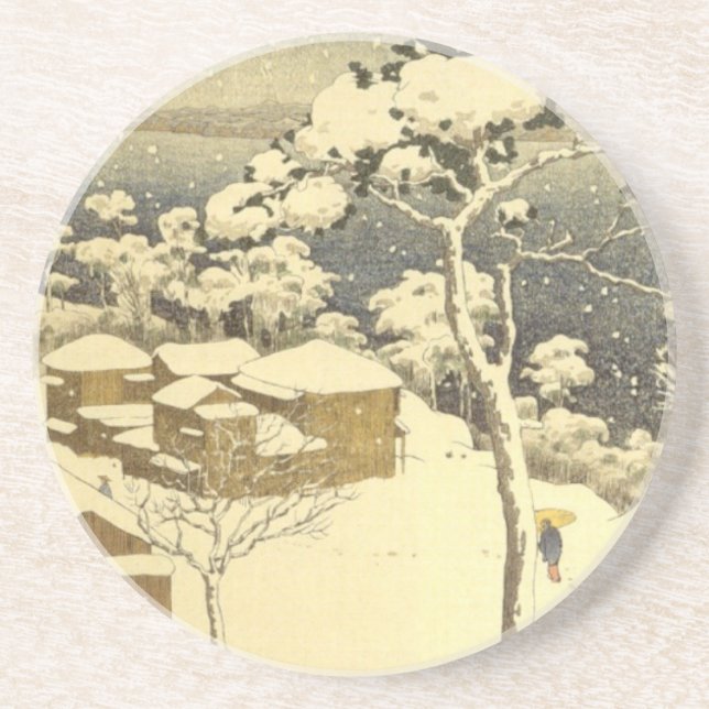 Negishi, Japan Drink Coaster (Front)