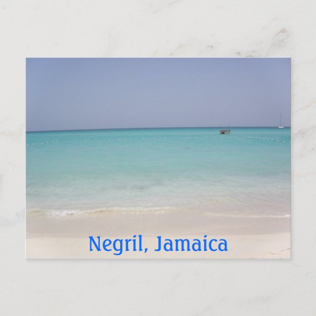 Negril, Jamaica Postcard (Front)