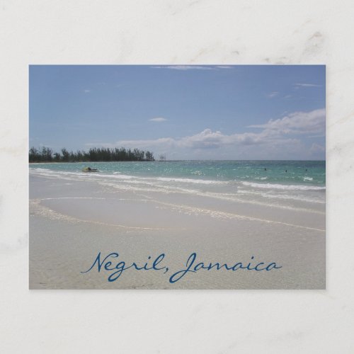 Negril Jamaica Postcard