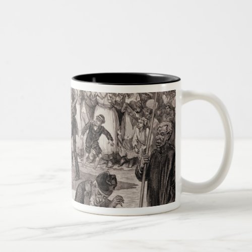 Negro Baptism in the United States Two_Tone Coffee Mug