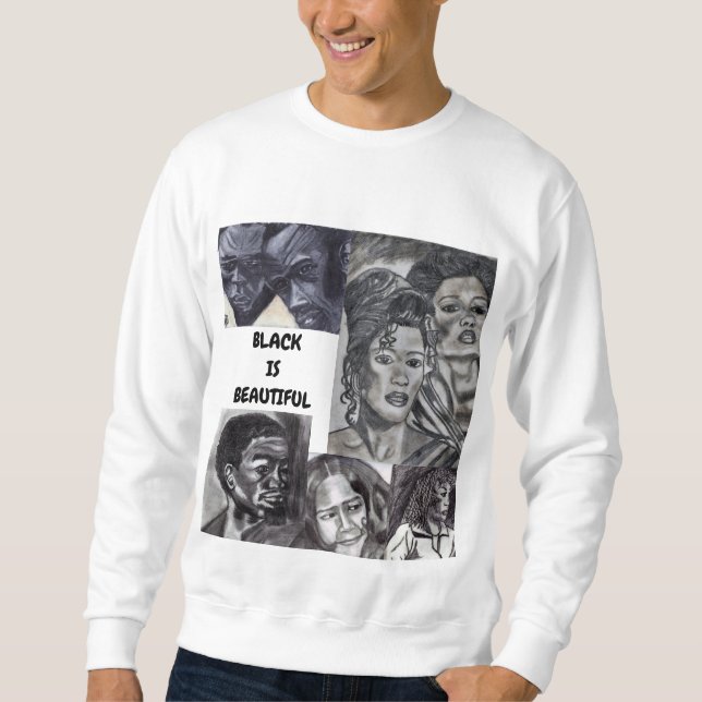 NEGRO COLLAGE sweatshirt (Front)