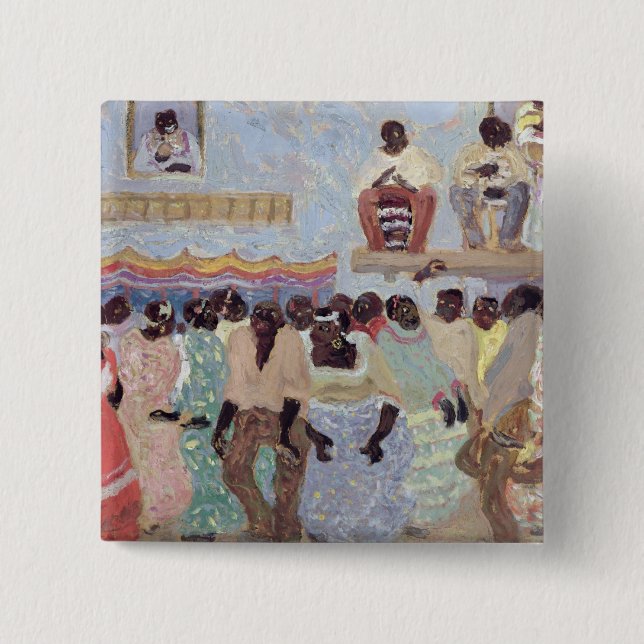 Negro Dance Pinback Button (Front)