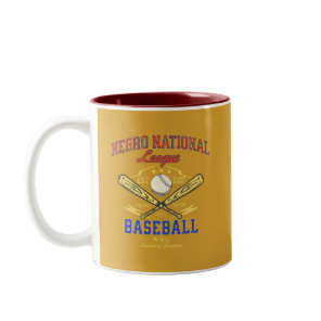 Negro National League Baseball History Two-Tone Coffee Mug