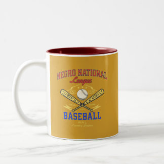 Negro National League Baseball History Two-Tone Coffee Mug