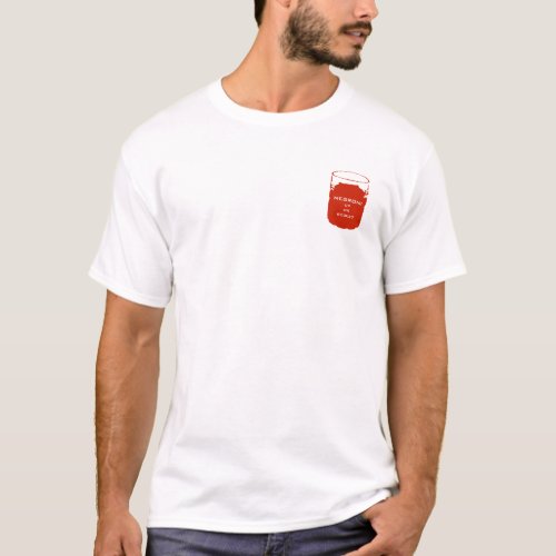 Negroni Cocktail _ Cocktail Barwear T_Shirt