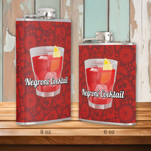 Negroni Cocktail Flask