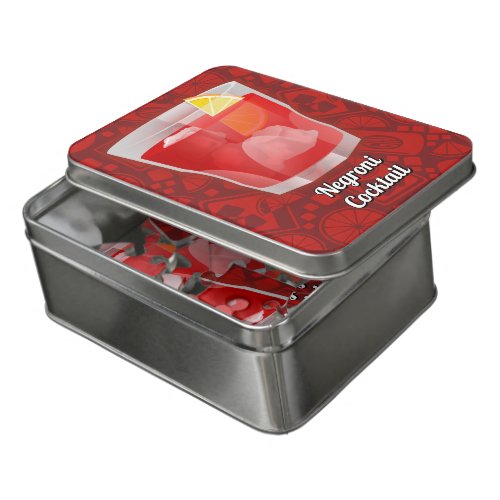 Negroni Cocktail Jigsaw Puzzle