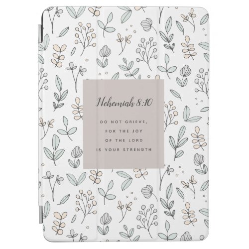 Nehemiah 810 Scripture iPad Air Cover