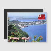 Neiafu - Tonga - Aerial View - (Front/Back)