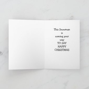 **NEICE** MERRY CHRISTMAS FROM SANTA HOLIDAY CARD | Zazzle