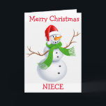 **NEICE** MERRY CHRISTMAS FROM SANTA HOLIDAY CARD<br><div class="desc">WHAT A SPECIAL CARD FOR YOUR **NEICE'S** CHRISTMAS"!!!! THANKS FOR STOPPING BY 1 OF MY 8 STORES AND "MERRY" CHRISTMAS TO YOU!</div>