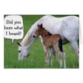 NEIGH YOU CAN'T BE "30" SAYS PONY AND HORSE (Front Horizontal)