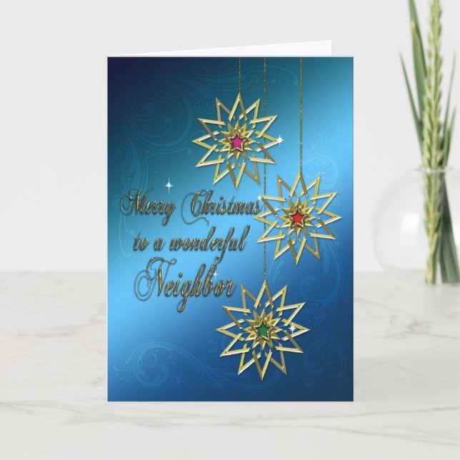 Neighbor Christmas card (Front)