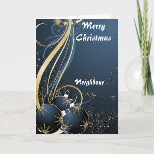 Neighbor Christmas cards