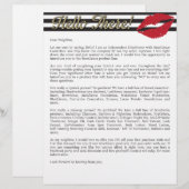Neighbor Letter - SeneGence/LipSense - Stripes/Lip (Front/Back)