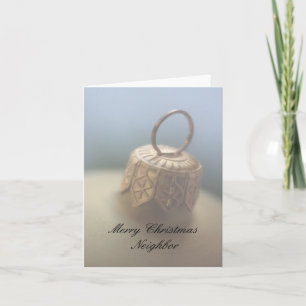 Neighbor Merry Christmas card