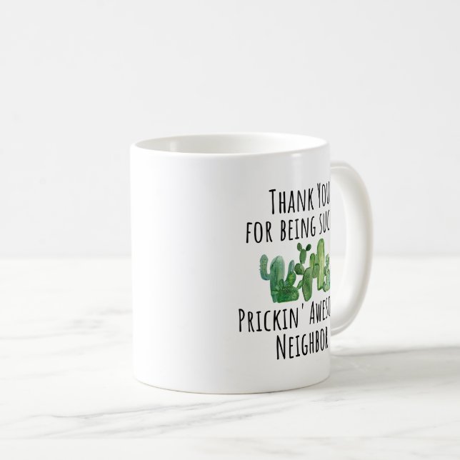 Neighbor Thank You Gift Mug (Front Right)