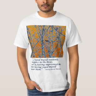 Neighbor to the Birds - Thoreau T-Shirt
