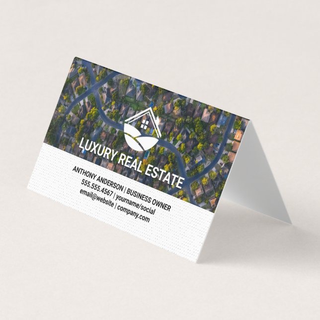 Neighborhood | Bird Eye View Business Card (Front)