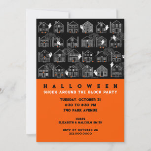 Neighborhood Halloween Party Invitation