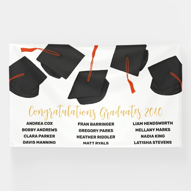 Neighborhood High School Graduation Banner (Horizontal)