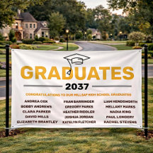 Neighborhood High School Graduation Banner