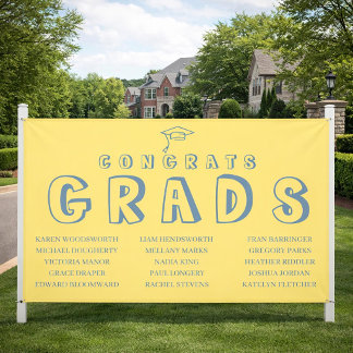 Neighborhood High School Graduation Banner
